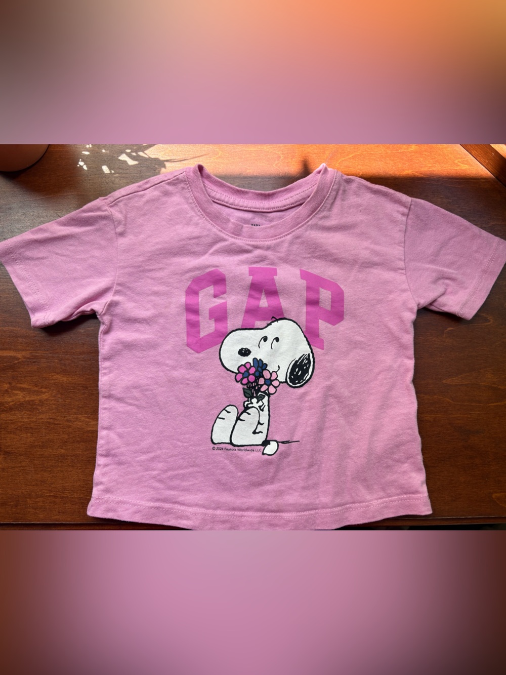 Baby Gap Snoopy Girls Graphic T-shirt